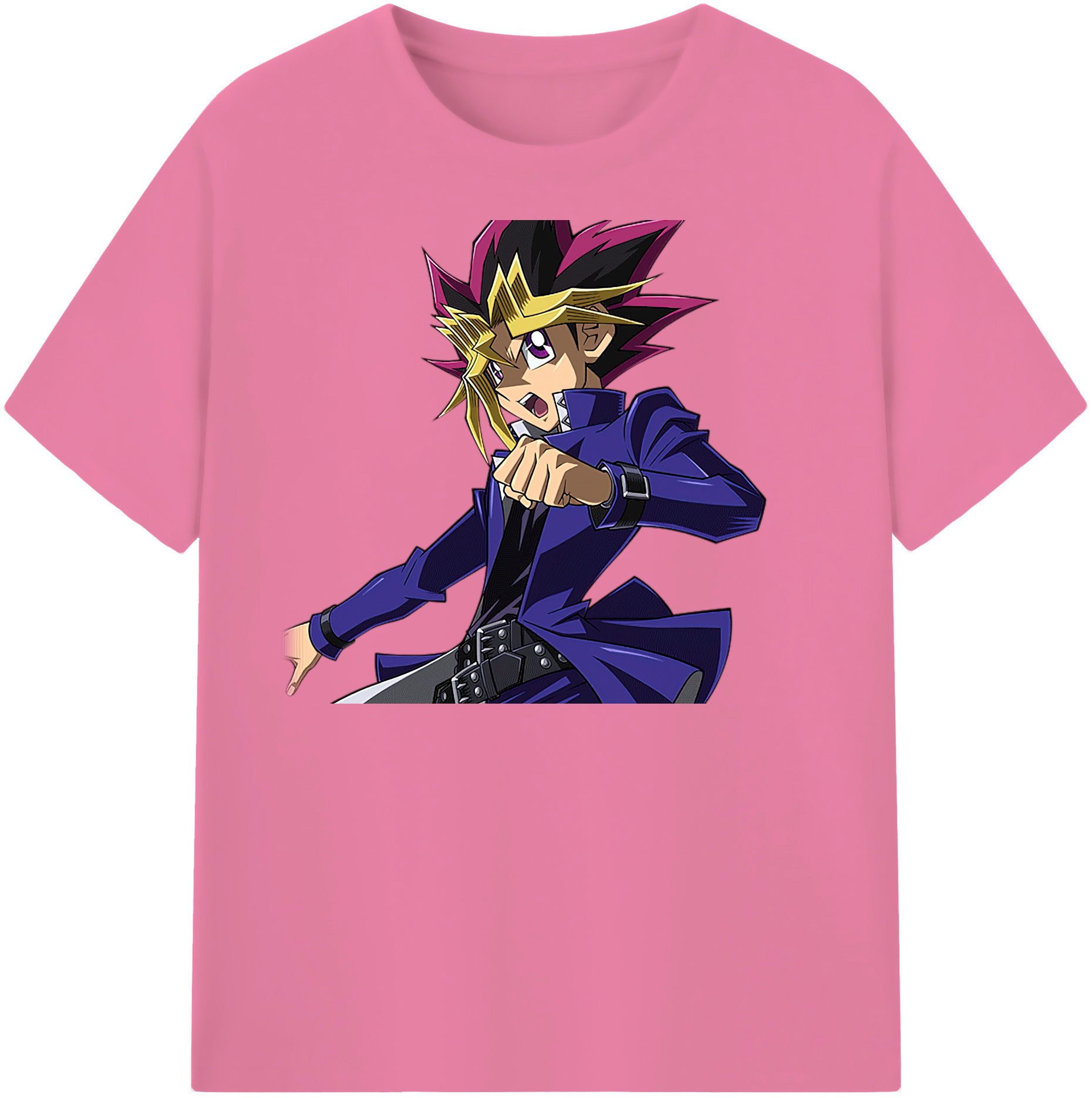 （画像用） 遊☆戯☆王 Yu-Gi-Oh! 綿100％半袖Tシャツ（フロントプリント）